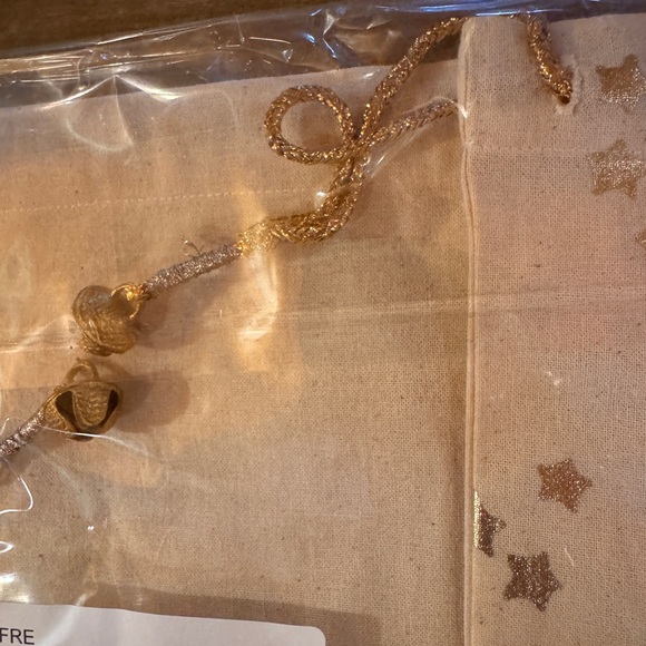 NWT Free People metallic tote bag - Picture 5 of 6